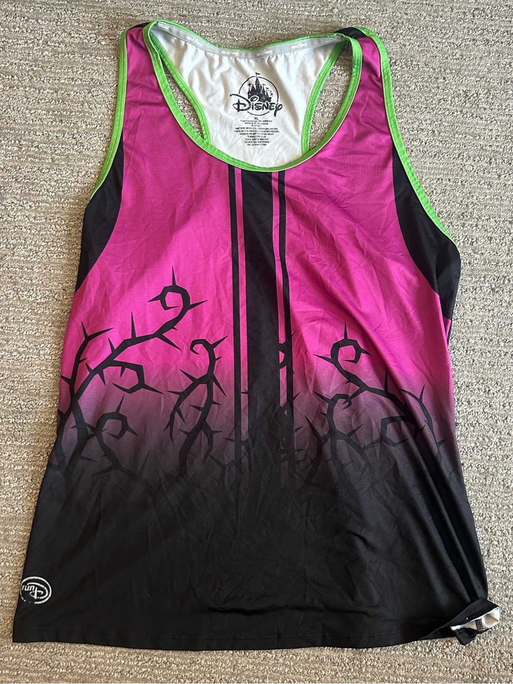 Disney villains Maleficent active tank top